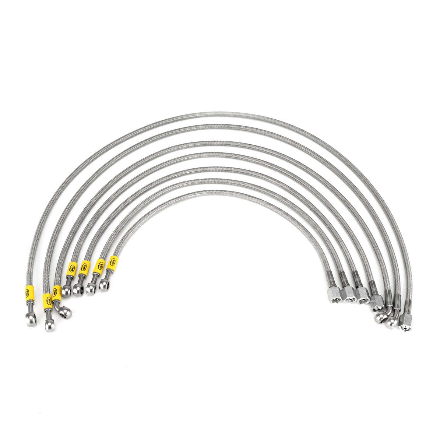 HEL Braided Fuel Injector Lines for Volkswagen Golf Mk2 16V RHD (M12 Injectors)