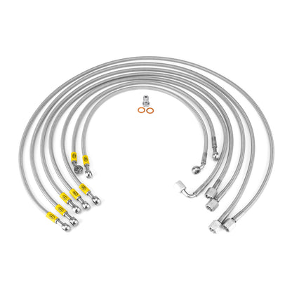 HEL Braided Fuel Injector Lines for Volkswagen Scirocco Mk2 16V (M12 Injectors)