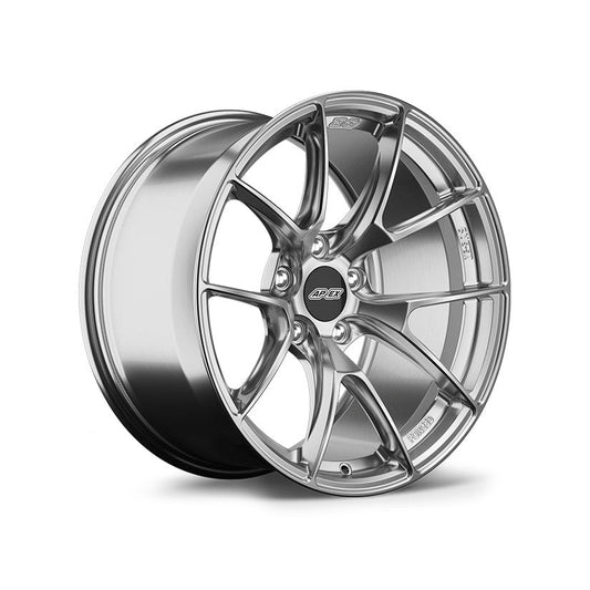 Apex VS-5RS Alloy Wheel 19x9.5 ET25 5x112 Brushed Clear 66.6mm CB