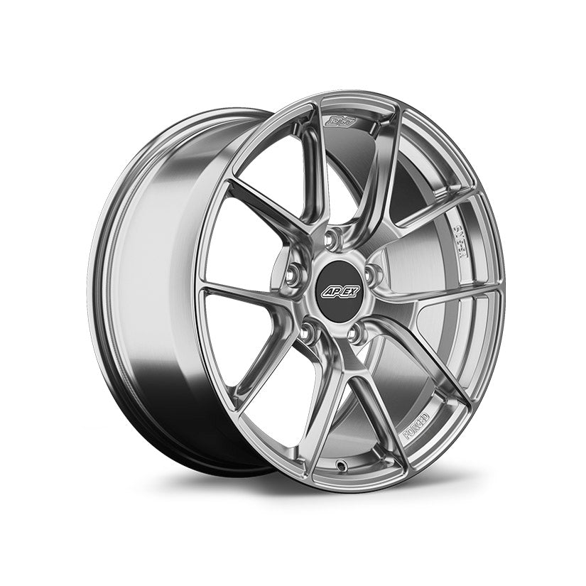 Apex VS-5RS Alloy Wheel 17x9.5 ET51 5x114 Brushed Clear 70.1mm CB