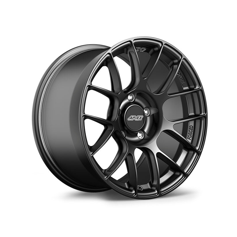 Apex EC-7RS Alloy Wheel 18x11 ET52 5x114 Satin Black 70.5mm CB