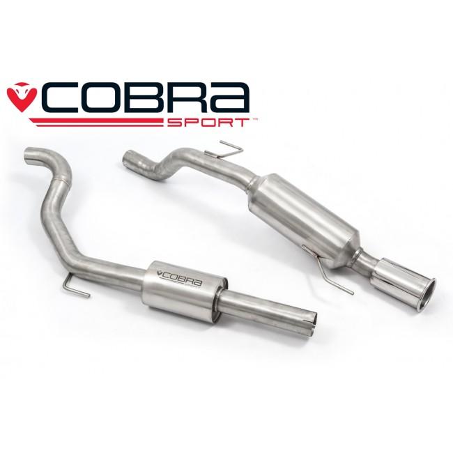 Cobra Cat Back Performance Exhaust - Vauxhall Corsa D 1.6 SRI (10-14)