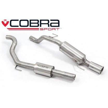 Cobra Cat Back Performance Exhaust - Vauxhall Corsa D 1.6 SRI (10-14)