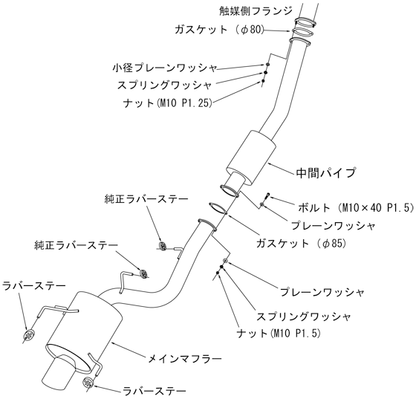 HKS Super Turbo Exhaust - Nissan Skyline R33 GTR