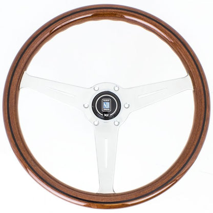 Nardi Classic Wood Steering Wheel 360mm with Satin Spokes