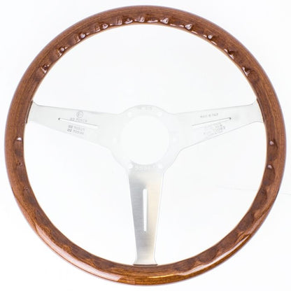 Nardi Classic Wood Steering Wheel 360mm with Satin Spokes