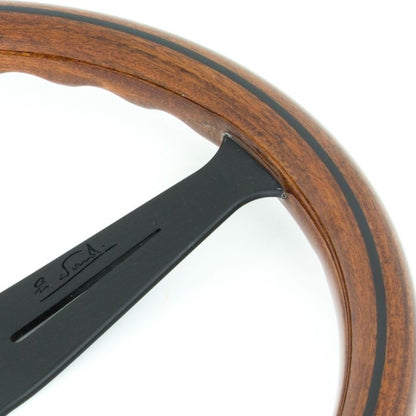 Nardi Classic Wood Steering Wheel 390mm with Black Spokes