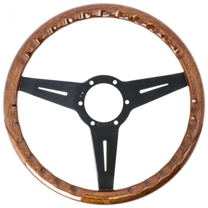 Nardi Classic Wood Steering Wheel 340mm with Black Spokes