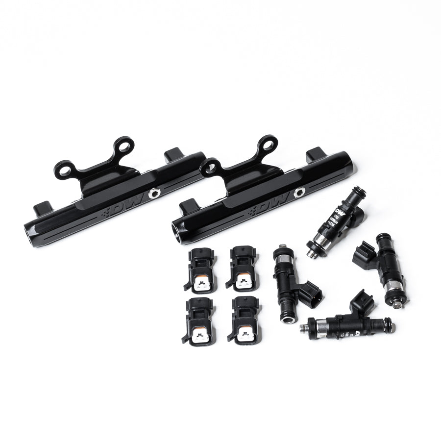 DeatschWerks Subaru Top Feed Fuel rail upgrade Kit with 1000cc Injectors for MPFI Subaru Legacy GT (07-12)