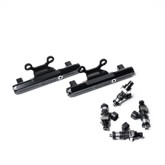 DeatschWerks Subaru Top Feed Fuel rail upgrade Kit with 2200cc Injectors for MPFI Subaru Impreza WRX (02-14)