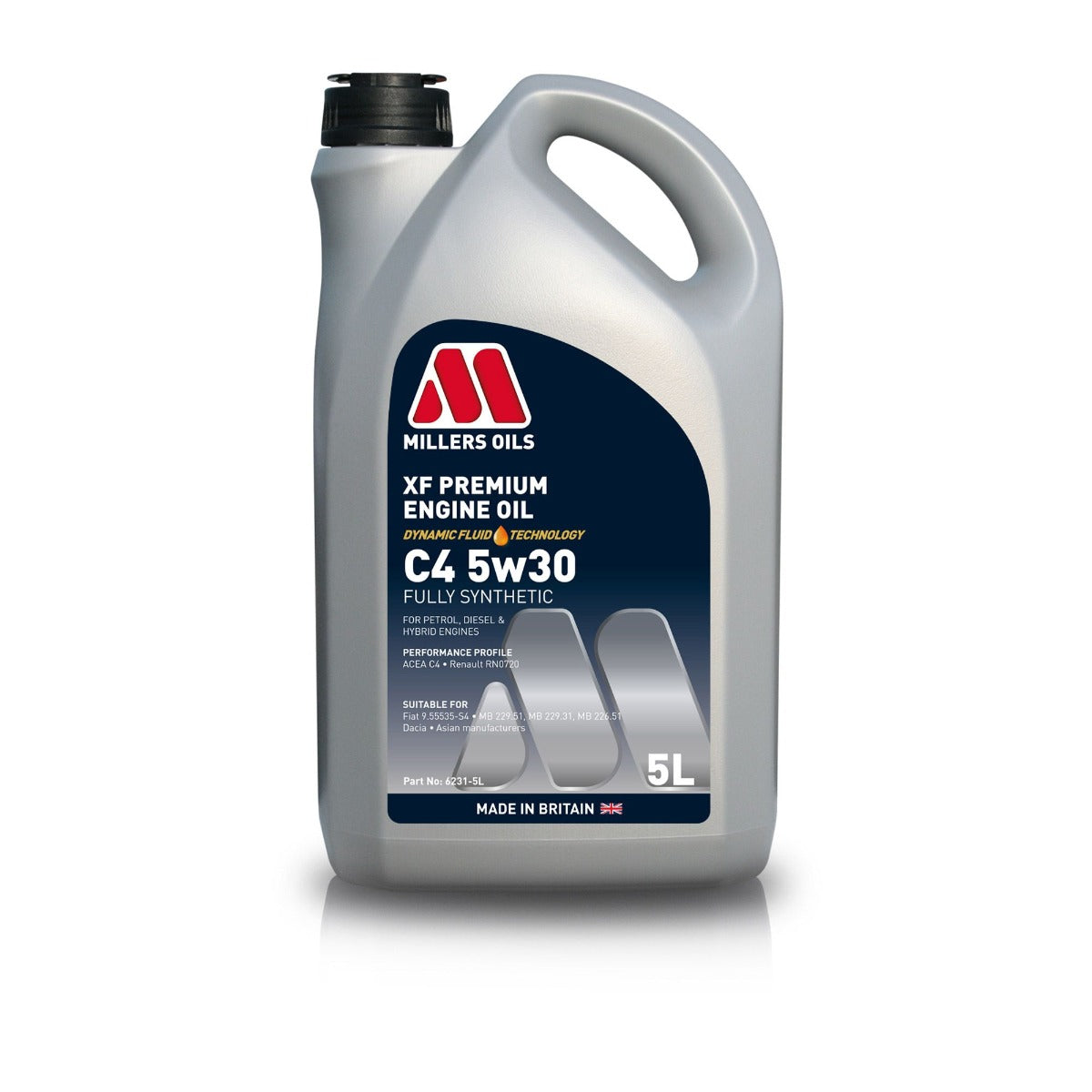 Millers XF Premium C4 5w30 Engine Oil (5L)