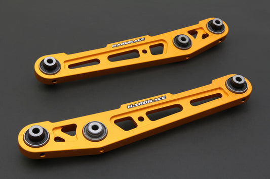 Hardrace Rear Lower Control Arms (Gold) - Honda Civic EG