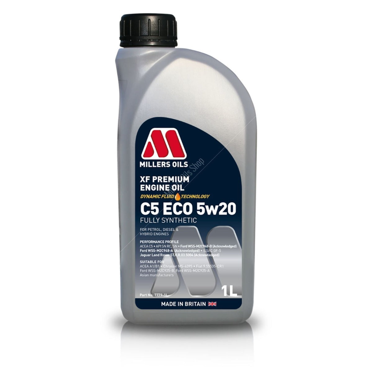 Millers XF Premium C5 ECO 5w20 Engine Oil (1L)