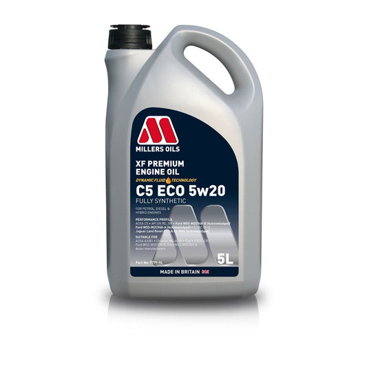 Millers XF Premium C5 ECO 5w20 Engine Oil (5L)
