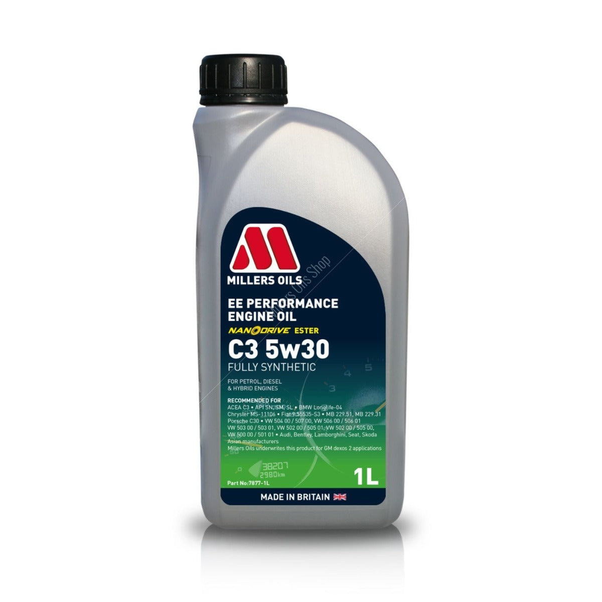 Millers EE Performance C3 5w30 Engine Oil (1L)