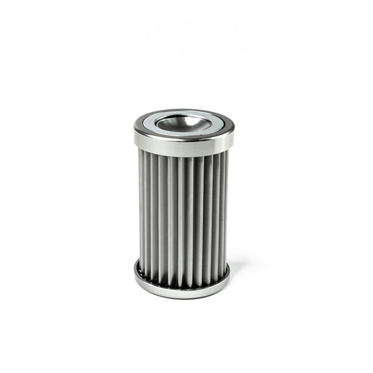 DeatschWerks DW In-Line Fuel Filter Element, Stainless Steel 5 Micron. Fits DeatschWerks DW 110mm Housing. Universal