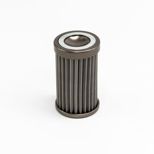 DeatschWerks DW In-Line Fuel Filter Element, Stainless Steel 100 Micron. Fits DeatschWerks DW 110mm Housing. Universal