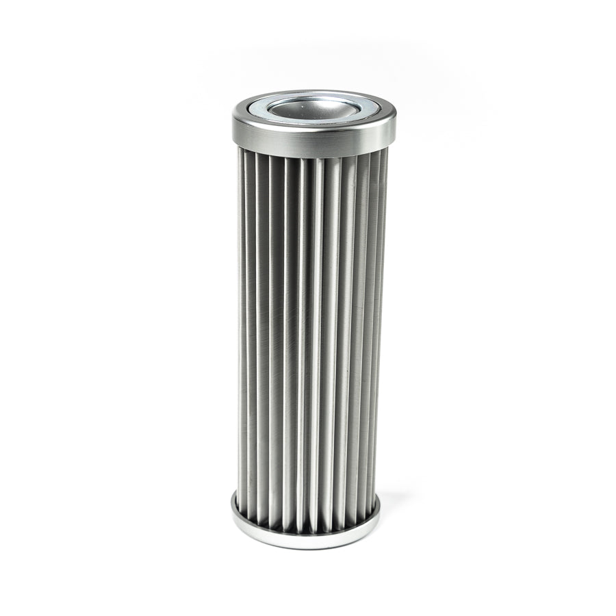 DeatschWerks DW In-Line Fuel Filter Element, Stainless Steel 5 Micron. Fits DeatschWerks DW 160mm Housing. Universal