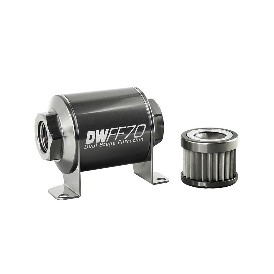 DeatschWerks In-Line Fuel Filter and Housing Kit (8-03-070-010K)
