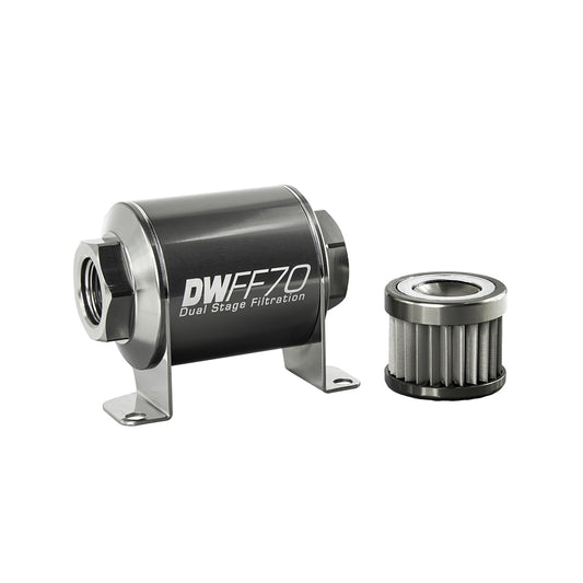 DeatschWerks In-Line Fuel Filter and Housing Kit (8-03-070-010K)