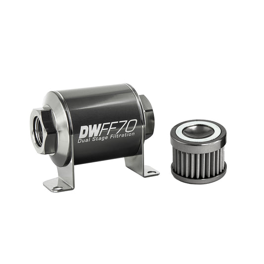 DeatschWerks In-Line Fuel Filter and Housing Kit (8-03-070-040K)