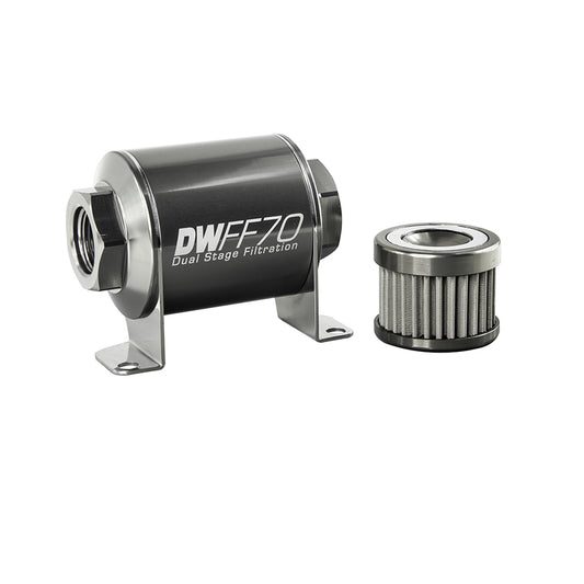 DeatschWerks In-Line Fuel Filter and Housing Kit (8-03-070-100K)