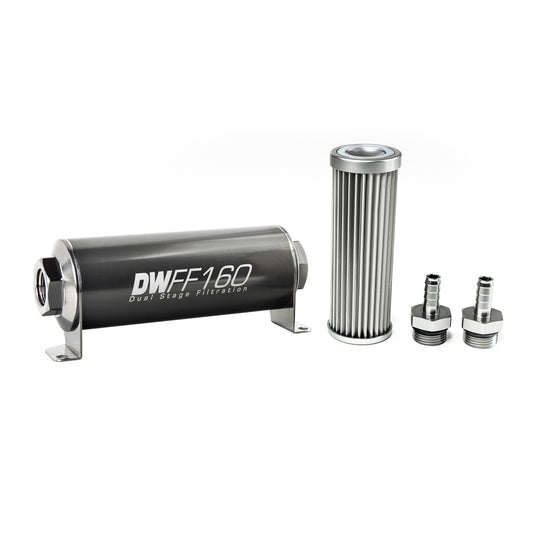 DeatschWerks In-Line Fuel Filter and Housing Kit (8-03-160-005K-38)