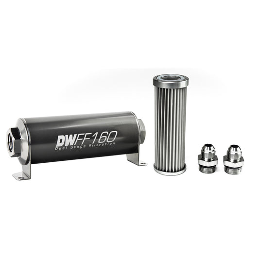 DeatschWerks In-Line Fuel Filter and Housing Kit (8-03-160-005K-8)