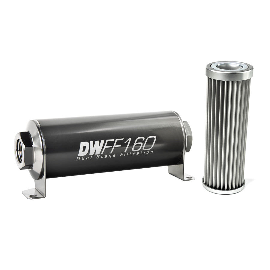 DeatschWerks In-Line Fuel Filter and Housing Kit (8-03-160-005K)