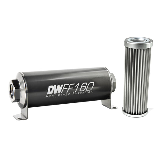 DeatschWerks In-Line Fuel Filter and Housing Kit (8-03-160-005K)
