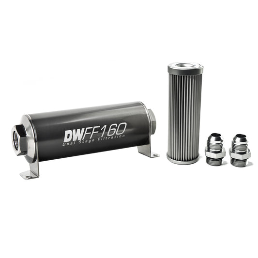 DeatschWerks In-Line Fuel Filter and Housing Kit (8-03-160-010K-10)