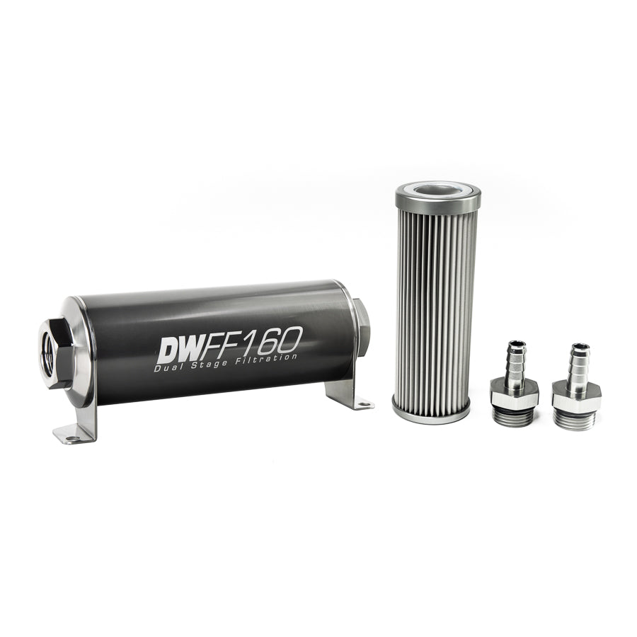 DeatschWerks In-Line Fuel Filter and Housing Kit (8-03-160-010K-38)