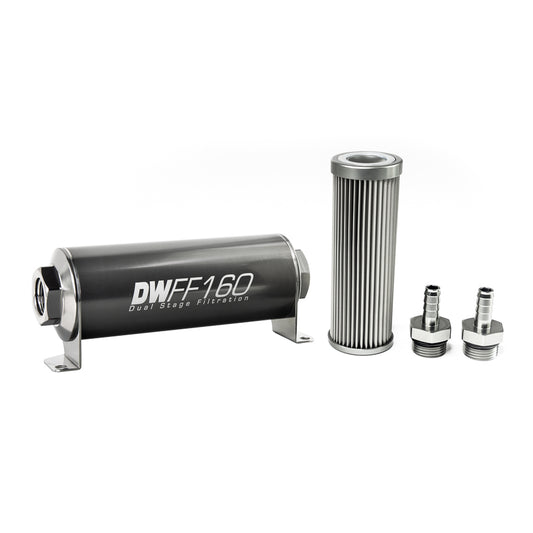 DeatschWerks In-Line Fuel Filter and Housing Kit (8-03-160-010K-38)