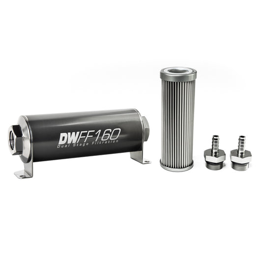 DeatschWerks In-Line Fuel Filter and Housing Kit (8-03-160-010K-516)