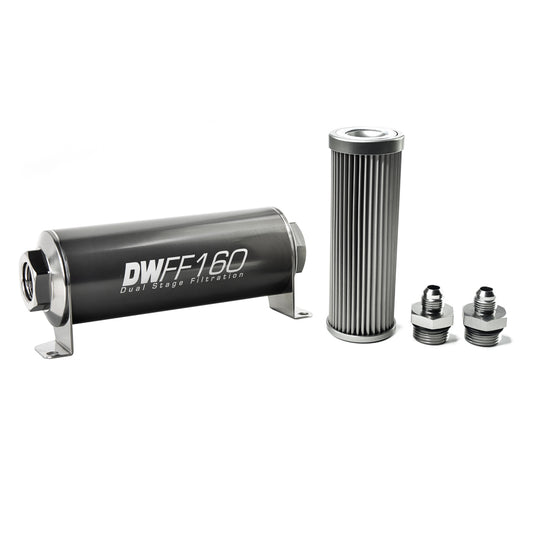 DeatschWerks In-Line Fuel Filter and Housing Kit (8-03-160-010K-6)