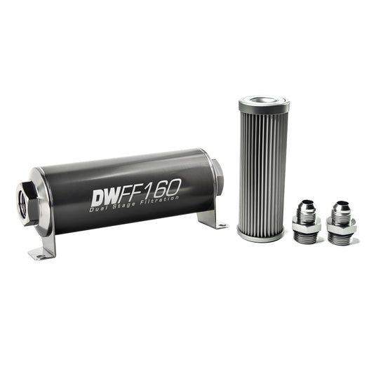 DeatschWerks In-Line Fuel Filter and Housing Kit (8-03-160-010K-8)