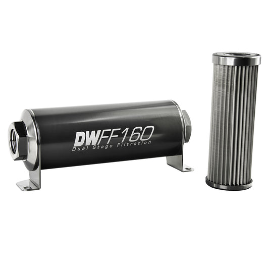 DeatschWerks In-Line Fuel Filter and Housing Kit (8-03-160-010K)