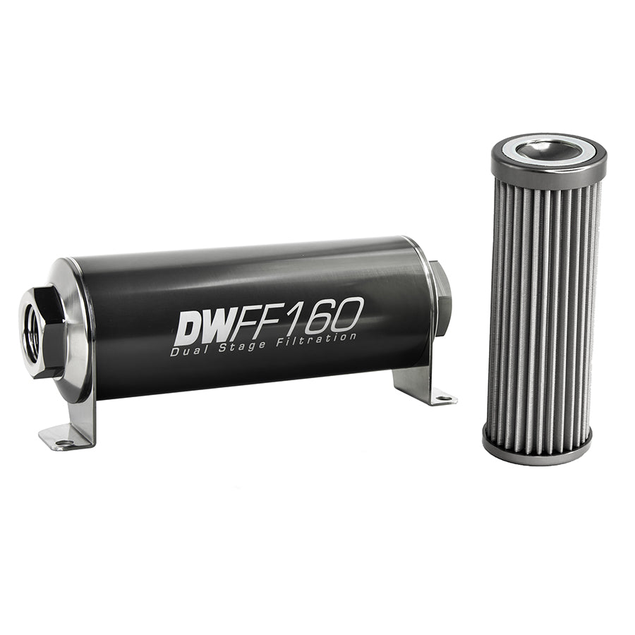 DeatschWerks In-Line Fuel Filter and Housing Kit (8-03-160-040K)