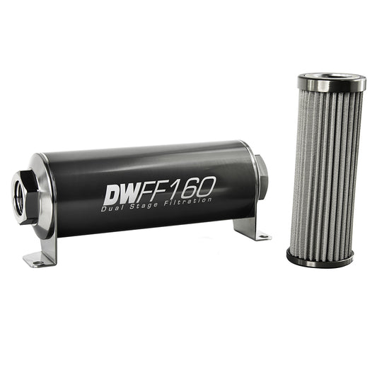 DeatschWerks In-Line Fuel Filter and Housing Kit (8-03-160-100K)