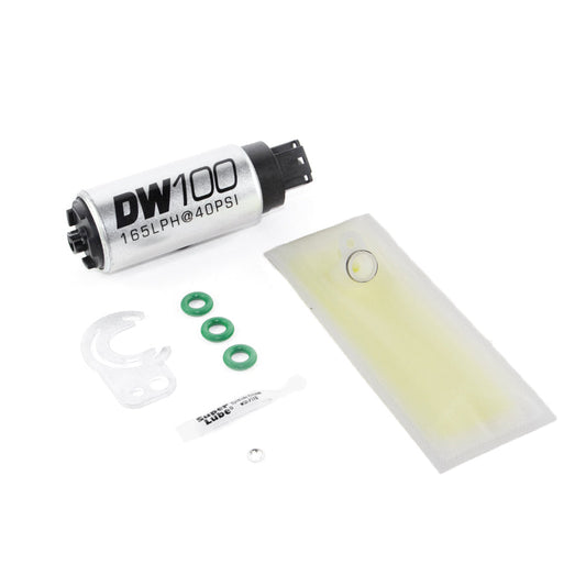 DeatschWerks DW100 Series 165lph In-Tank Fuel Pump w/ Install Kit for Mazda MX5 Miata (89-93)