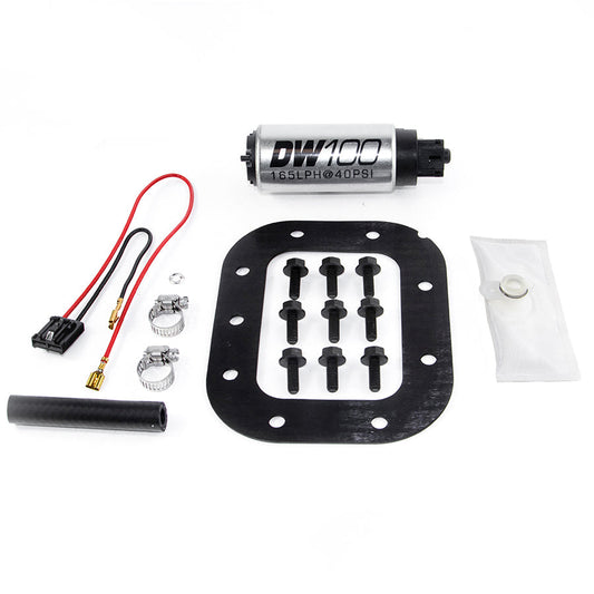 DeatschWerks DW100 Series 165lph In-Tank Fuel Pump w/ Install Kit for Chevrolet Corvette 5.7L (84-85) OE Replacement