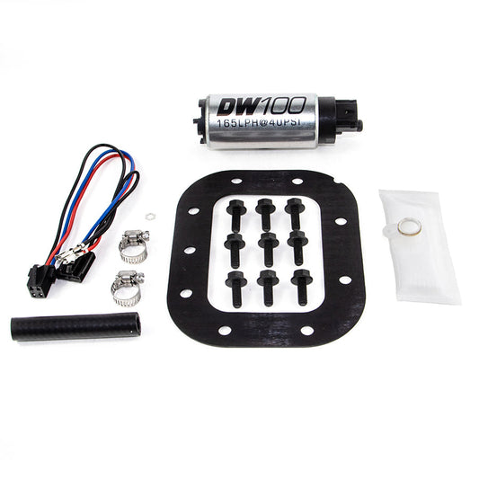 DeatschWerks DW100 Series 165lph In-Tank Fuel Pump w/ Install Kit for Chevrolet Corvette 90-96 5.7L (exc ZR-1) OE Replacement