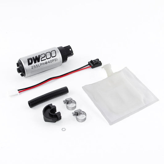 DeatschWerks DW200 Series 255lph In-Tank Fuel Pump w/ Install Kit for Subaru Impreza including WRX and STI (93-07)