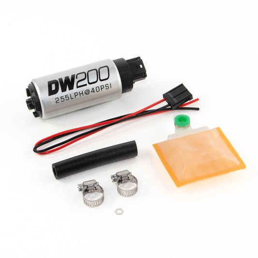 DeatschWerks DW200 Series 255lph In-Tank Fuel Pump w/ Universal Install Kit