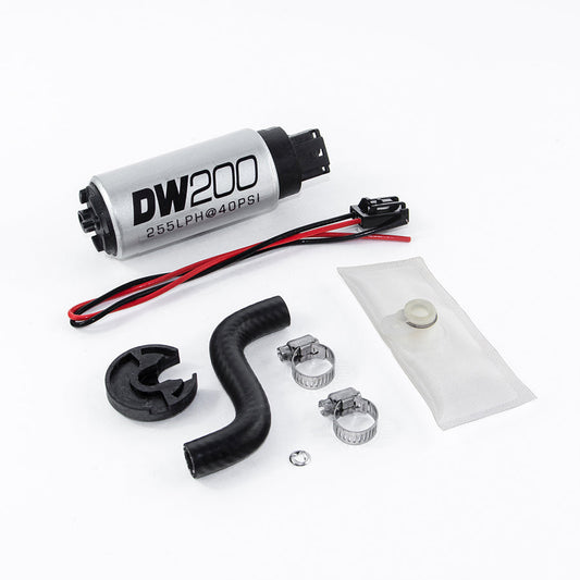 DeatschWerks DW200 Series 255lph In-Tank Fuel Pump w/ Install Kit for Ford Mustang (85-97)