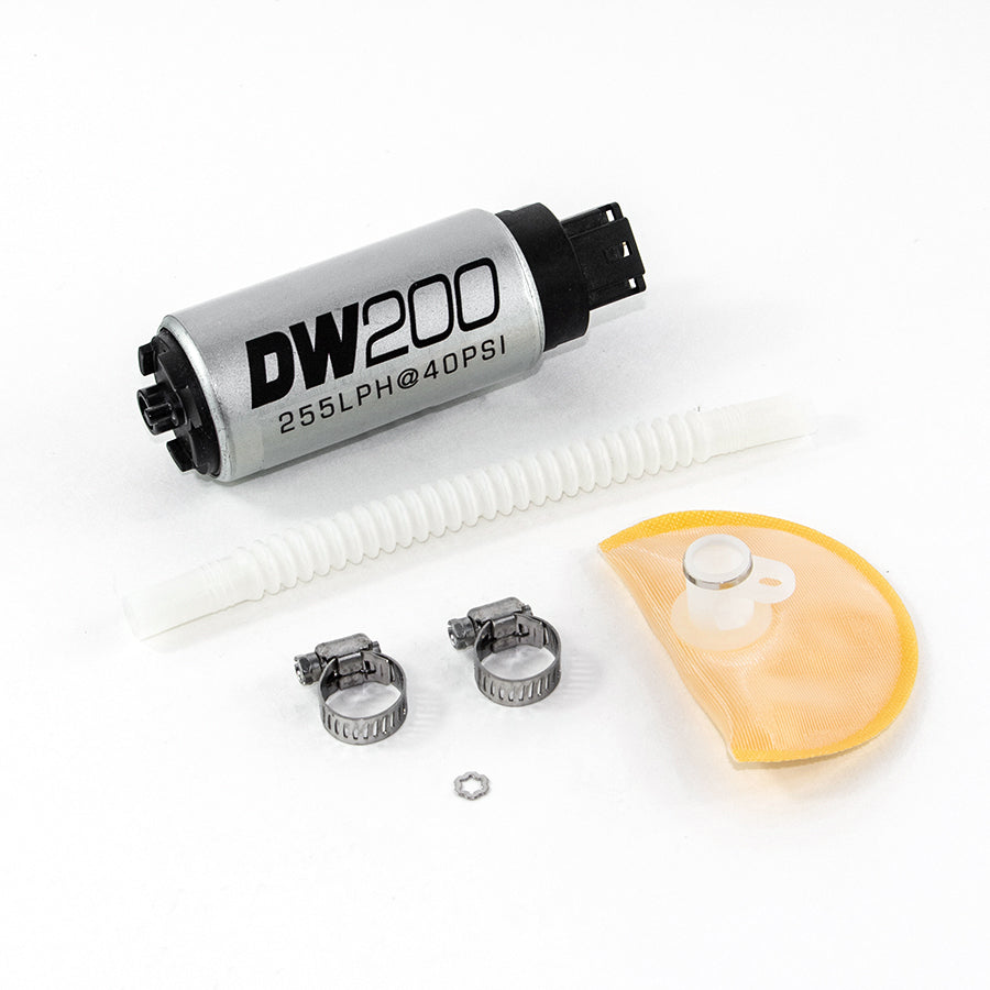 DeatschWerks DW200 Series 255lph In-Tank Fuel Pump w/ Install Kit for Mazda RX-8 (04-08)