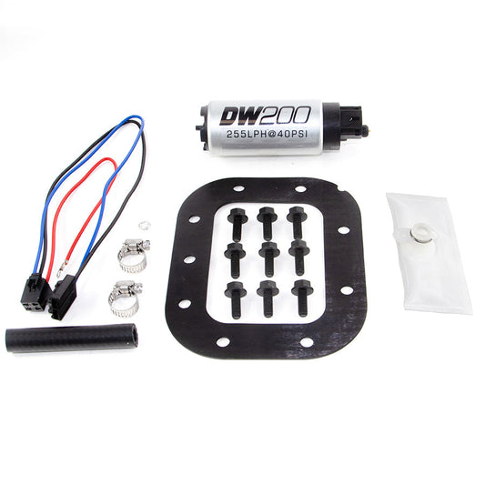 DeatschWerks DW200 Series 255lph In-Tank Fuel Pump w/ Install Kit for Chevrolet Corvette 5.7L (86-89)