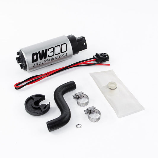 DeatschWerks DW300 Series 340LPH In-Tank Fuel Pump w/ Install Kit for Ford Mustang (85-97)