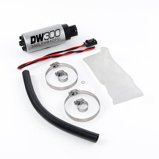 DeatschWerks DW300 Series 340LPH In-Tank Fuel Pump w/ Install Kit for Nissan 300ZX (90-96)