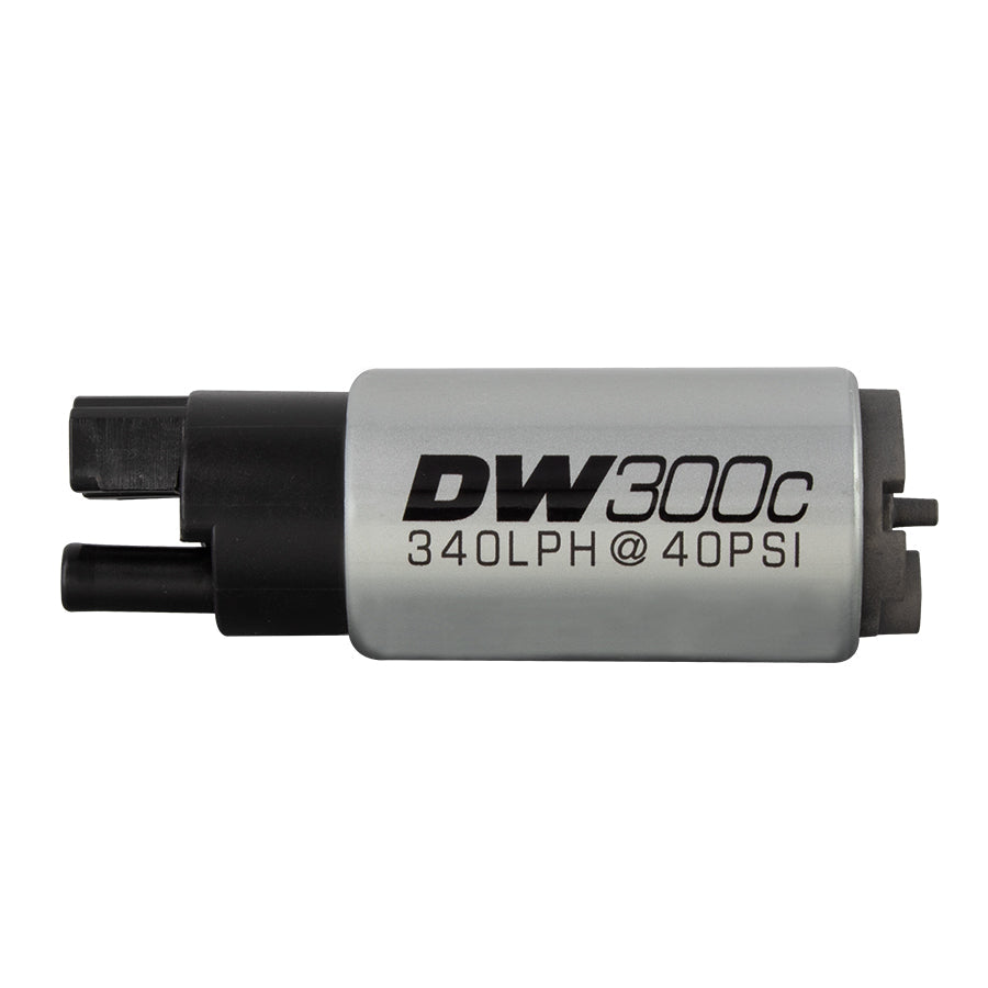 DeatschWerks DW300C Series 340LPH Compact Fuel Pump Without Mounting Clips (9-307)